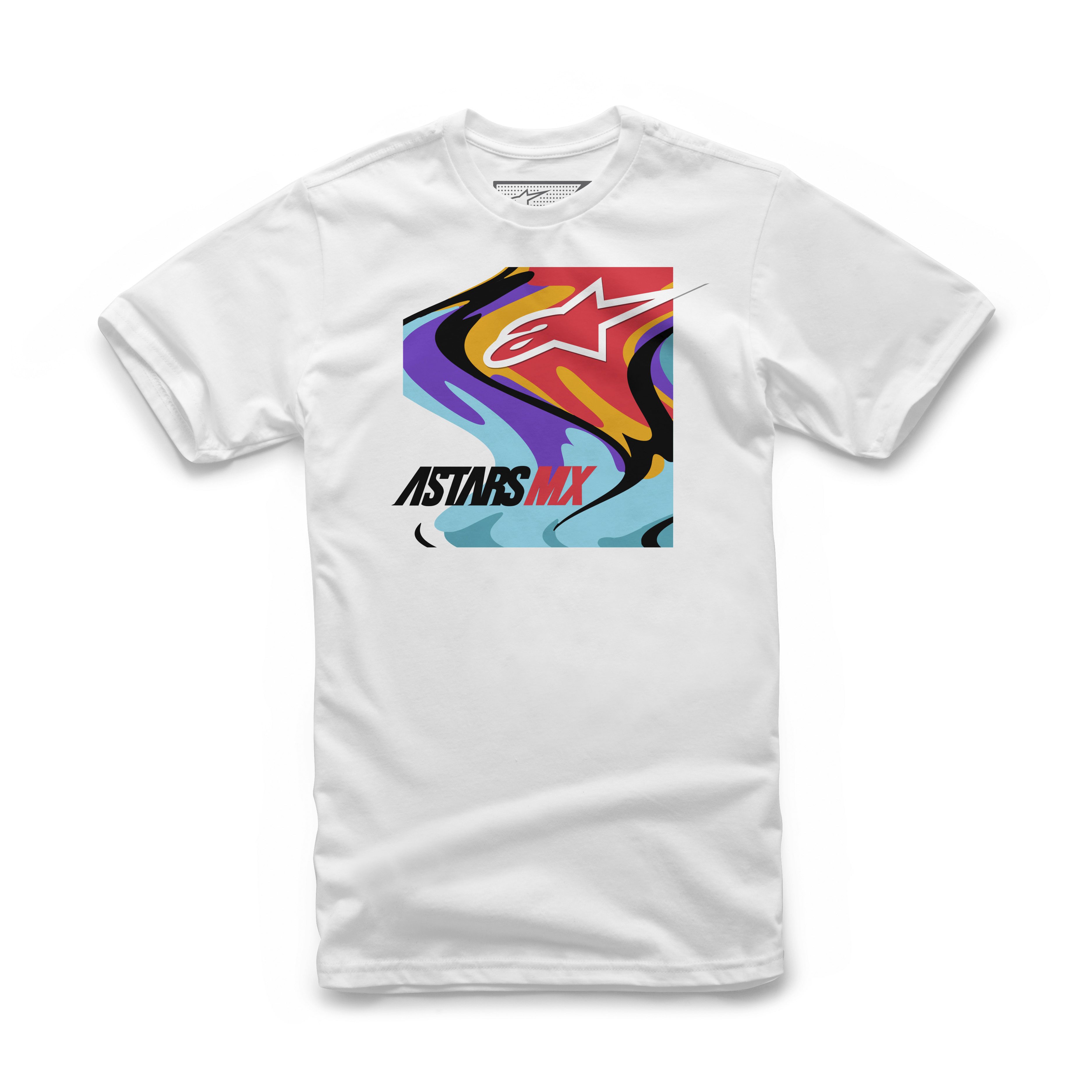 Obrázek produktu ALPINESTARS (CASUALS) TRIČKO SWIRLY BÍLÁ (1211-72009-20M) 1211-72009-20M