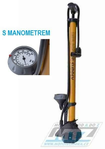 Obrázek produktu Pumpička/Hustilka Floor Air Supply včetně manometru (11 barů / 160PSI) DF593551820