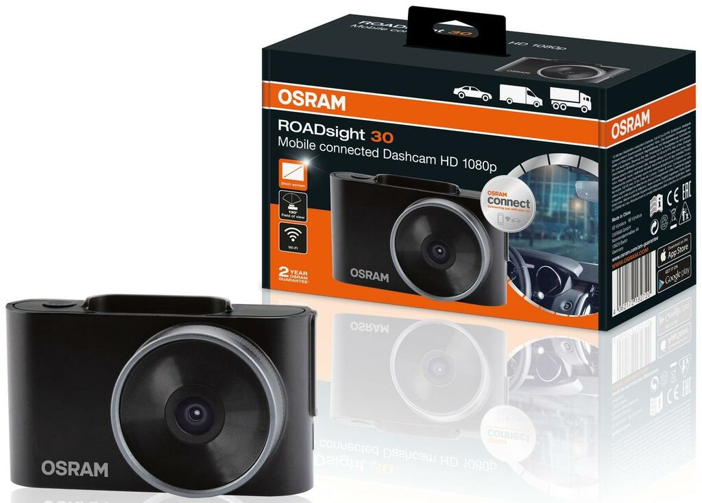 Obrázek produktu OSRAM ORSDC30 ROADSIGHT 30 FS1 kamera pro záznam jízdy ORSDC30