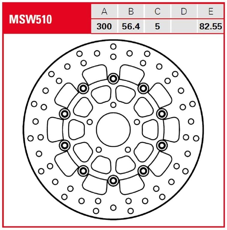 Obrázek produktu ROTOR TRW MSW510