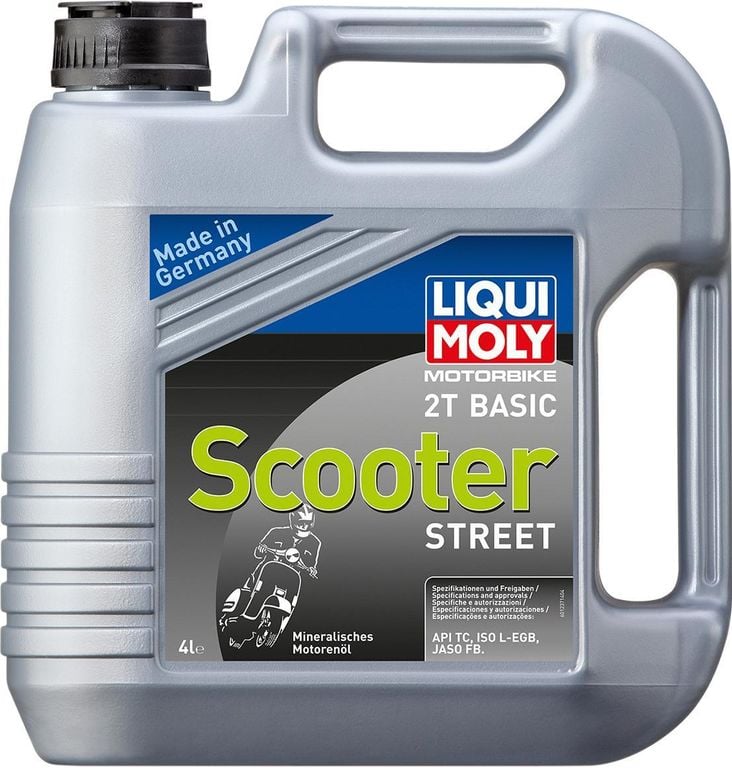 Obrázek produktu LIQUI MOLY Motorbike 2T Basic Scooter, minerální motorový 2T olej 60 l 1633