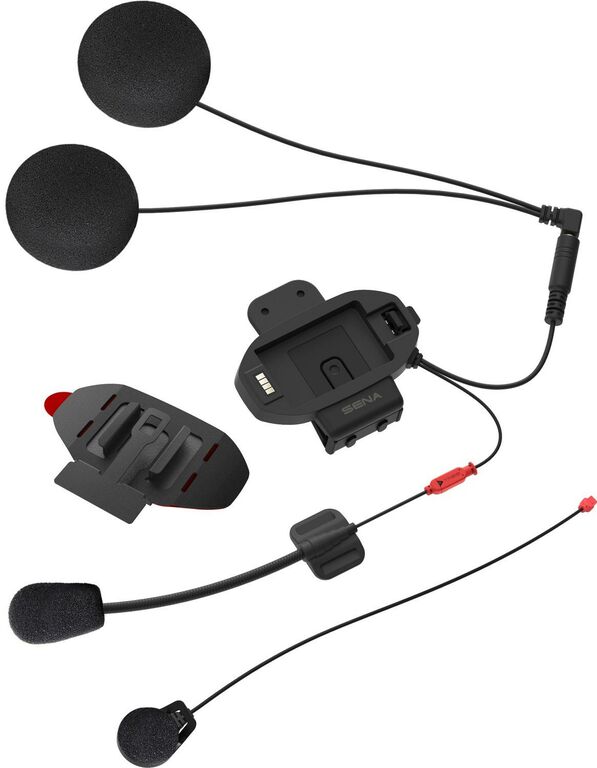 Obrázek produktu držák na přilbu s příslušenstvím pro headset s HD sluchátkami SF1 / SF2 / SF4, SENA SF-A0203