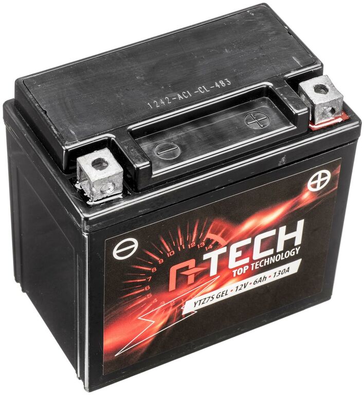 Obrázek produktu baterie 12V, YTZ7S GEL, 6Ah, 130A, bezúdržbová GEL technologie 113x70x105, A-TECH (aktivovaná ve výrobě)