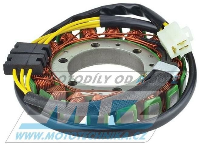 Obrázek produktu Stator generátoru (alternátor) pro Yamaha XV535 Virago / 87-01 + XV535SE Virago / 94-97 AR340-58042