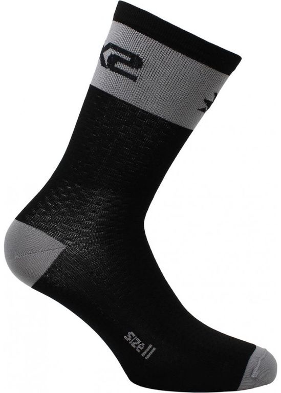 Obrázek produktu SIXS SHORT LOGO MTB ponožky černá/šedá SHLOGO-13