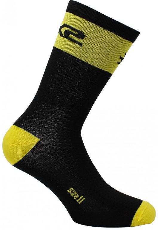 Obrázek produktu SIXS SHORT LOGO MTB ponožky černá/žlutá SHLOGO-03