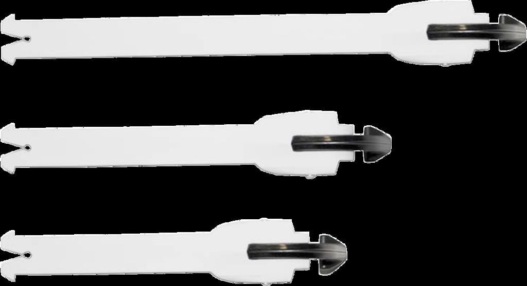 Obrázek produktu ŘEMÍNEK S PŘEZKOU T3/T1 WHT/BLK 25LOT1-12