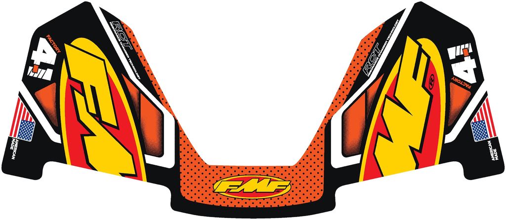 Obrázek produktu OBTISK FMF 4.1 ORANŽOVÁ 014850