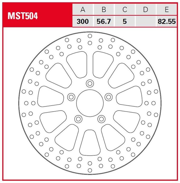 Obrázek produktu ROTOR TRW MST504