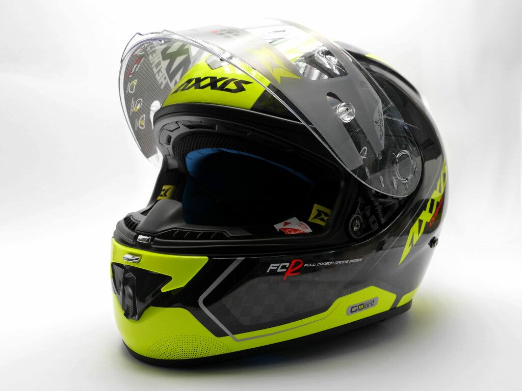 Obrázek produktu Integrální helma AXXIS COBRA rage a3 lesklá fluor žlutá M 42577620315