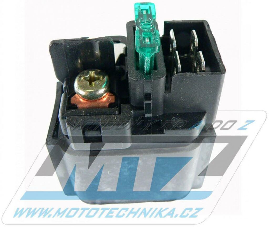 Obrázek produktu Relé startovací Kawasaki VN800 Vulcan+VN900 Vulcan+ZX7R+ZX7RR + ZRX1100+ZRX1200+ZX1100+ZX12R+ZZR1200+VN2000 Vulcan+BN125+VN1500 Vulcan+VN1600 Vulcan+ZX6R+ZX6R 636+ZX6RR+ZX9R ARSMU6012