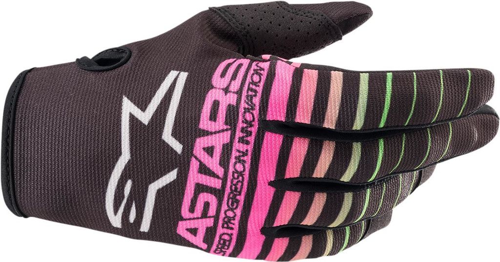 Obrázek produktu ALPINESTARS(MX) RUKAVICE RADAR BK/GN/PINK (3561822-1669-M) 3561822-1669-M