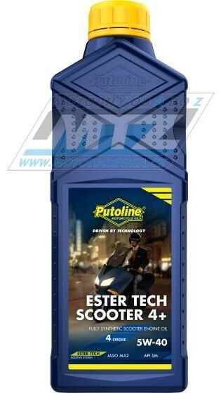 Obrázek produktu Olej motorový motocyklový Putoline Ester Tech SCOOTER 4+ 5W40 (balení 1L) PU70645
