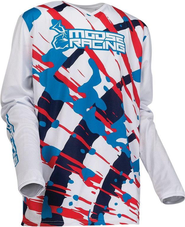 Obrázek produktu MOOSE RACING SOFT-GOODS DRES YOUTH AGROID WH (2912-2097) 2912-2097