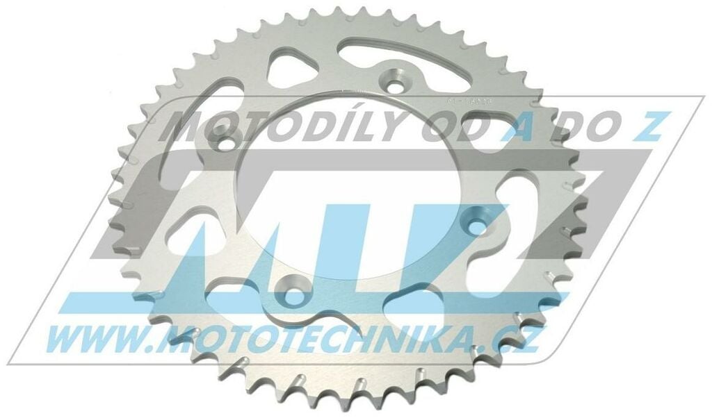 Obrázek produktu Rozeta řetězová (převodník) Dural 0798-52zubů ESJOT 51-15026-52 - Suzuki RM80 / 83-01 + RM85 / 02-20 + Yamaha YZ80 / 93-01 + YZ85 / 02-20 + Beta RR125 / 06-12 AL-0798-52-ES