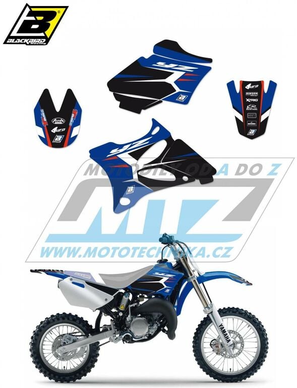 Obrázek produktu Polepy na motocykl (sada polepů Dream) Yamaha YZ85 / 02-14 - typ polepů Dream4 BB2212N