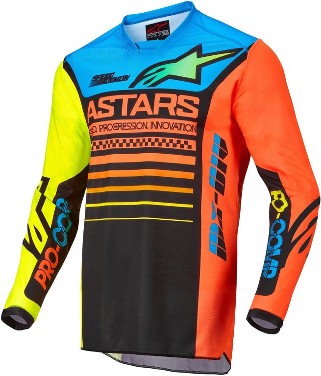 Obrázek produktu ALPINESTARS(MX) DRES R-COMP BLK/YL/COR (3762122-1534-2X) 3762122-1534-2X