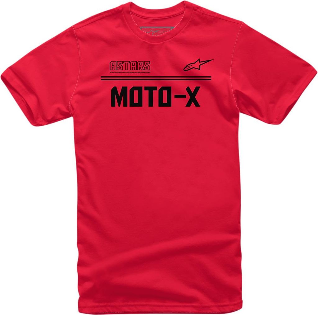 Obrázek produktu ALPINESTARS (CASUALS) TRIČKO MOTO X RD/BK (1213720243010L) 1213720243010L