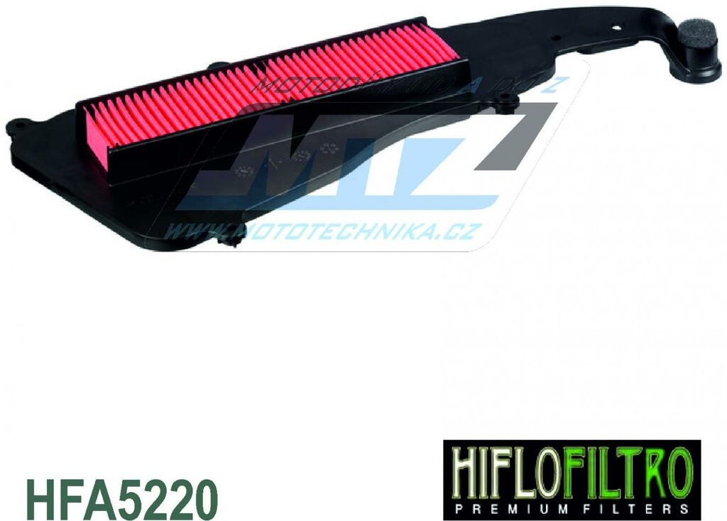 Obrázek produktu Filtr vzduchový HFA5220 (HifloFiltro) - Piaggio HFA5220
