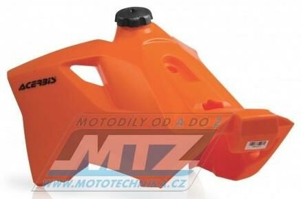 Obrázek produktu Nádrž Acerbis 13litru - KTM 125EXC+200EXC+250EXC+300EXC / 08-11 + 250EXCF+400EXC+450EXC+530EXC / 08-11 + 125SX+150SX+250SX / 08-10 + 450SXF+505SXF / 08-10 (barva oranžová) (ac0011607_2) AC0011607.010