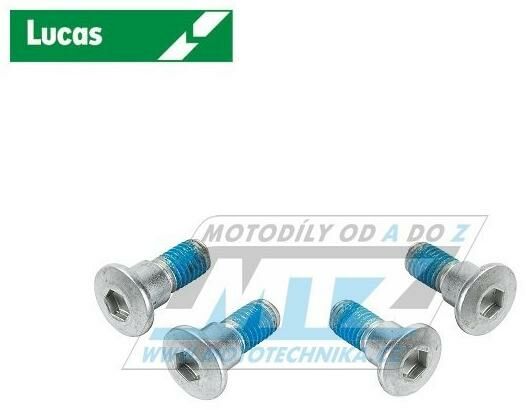 Obrázek produktu Šrouby brzdového kotouče M8x22 (sada 4ks) - Honda CRF250L + CRF250Rally + CRF300L LUMSS142-4