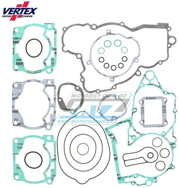 Obrázek produktu Těsnění kompletní motor KTM 250SX / 03-04 + 250EXC / 04 (vg808323) 34.6323-VE