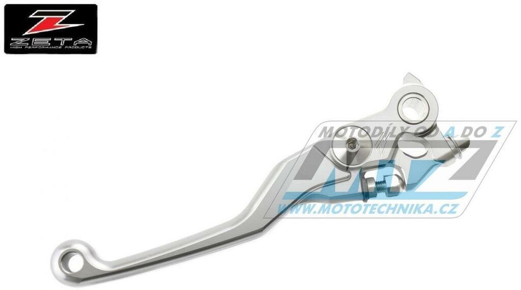Obrázek produktu Páčka spojky výklopná ZETA-CP (3-prsté provedení) - ZETA ZE42-3211 - Honda CRF450R / 21-22 + CRF450RX ZE423211