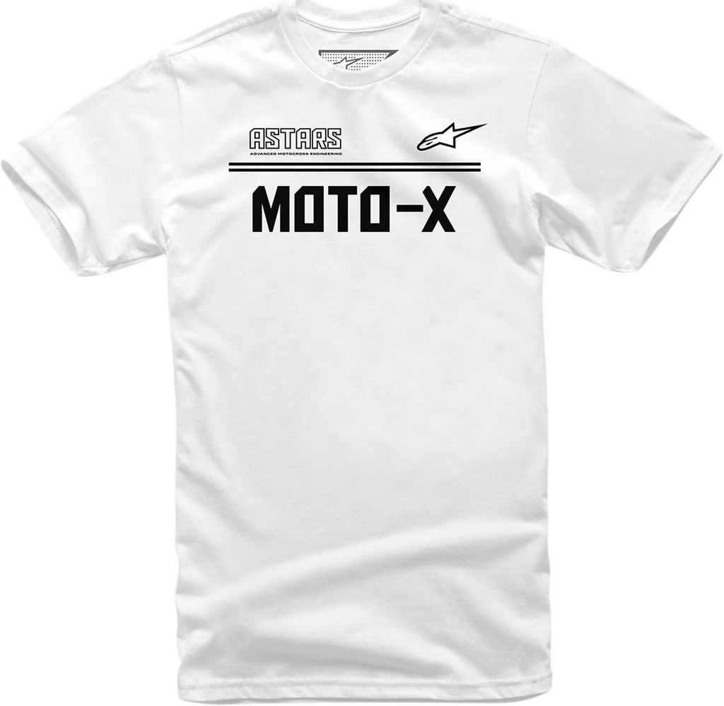 Obrázek produktu ALPINESTARS (CASUALS) TRIČKO MOTO X WT/BK (1213720242010XL) 1213720242010XL