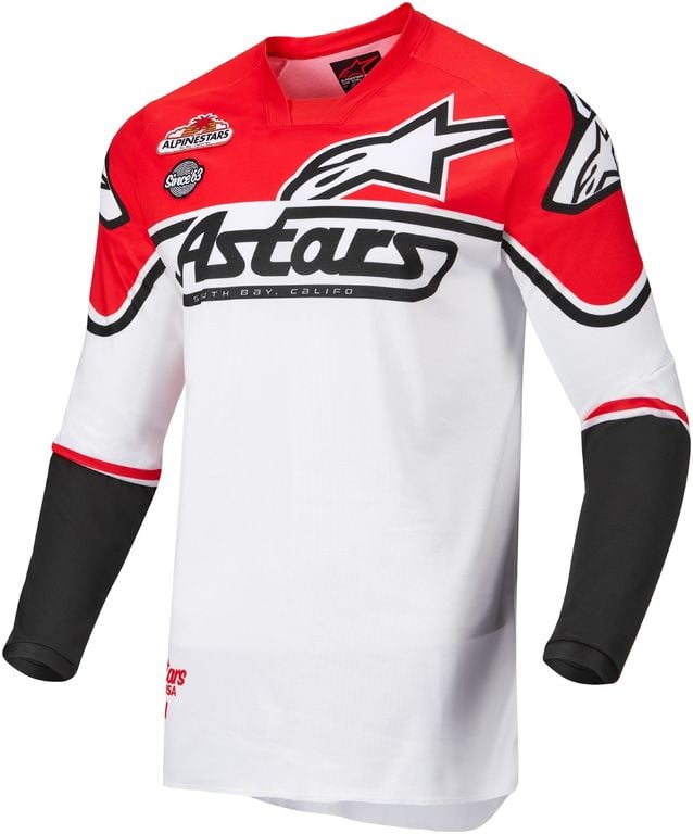 Obrázek produktu ALPINESTARS(MX) DRES R-FLAG WT/RD/BLK (3761322-2310-2X) 3761322-2310-2X