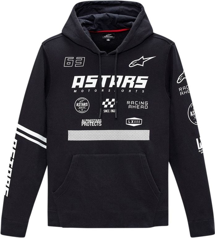 Obrázek produktu ALPINESTARS (CASUALS) HOODIE MULTI RACE BK (121351500102X) 121351500102X