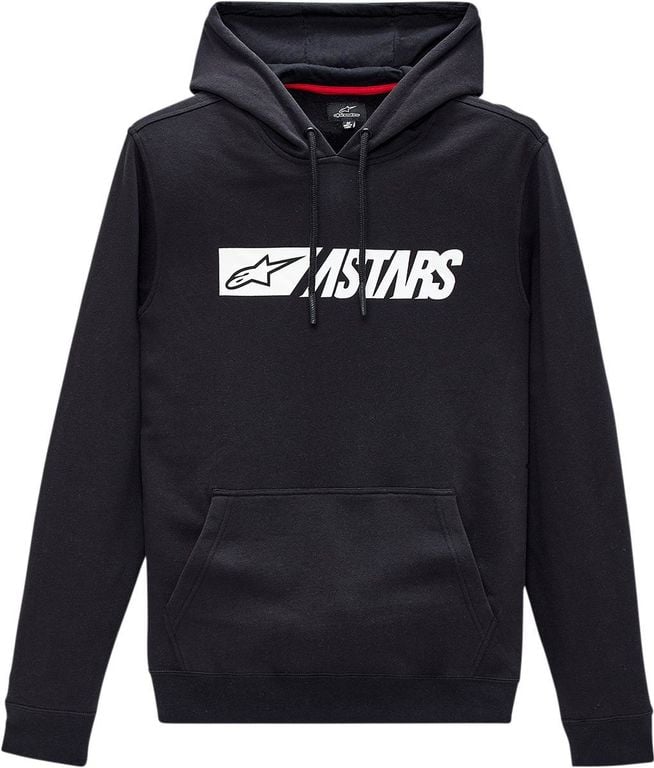 Obrázek produktu ALPINESTARS (CASUALS) HOODIE REBLAZE BK/WT (12135166010202X) 12135166010202X