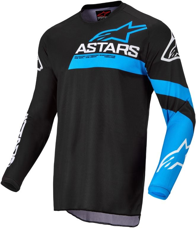 Obrázek produktu ALPINESTARS(MX) DRES F-CHAS BLK/BL/NEO 2X (3762422-1773-2X) 3762422-1773-XL