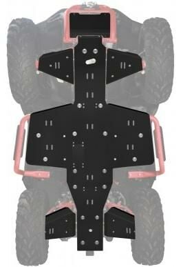 Obrázek produktu XRW SKID PLATES KIT PHD - SEGWAY SNARLER AT6 L 120501003PH