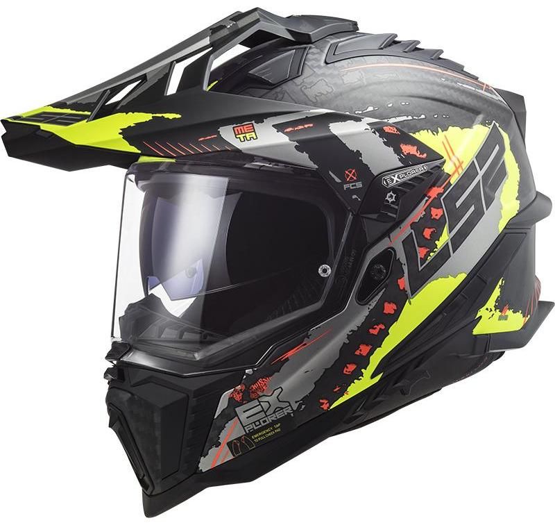 Obrázek produktu LS2 MX701 Explorer C EXTEND Matt H-V Yellow 407017053-MASTER