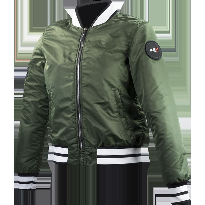 Obrázek produktu LS2 BRIGHTON LADY JACKET OLIVE GREEN (64080C0062-MASTER) 64080C0062-MASTER