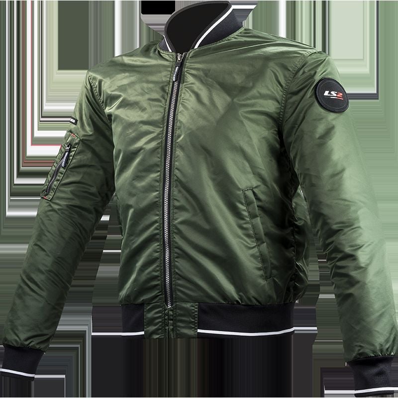Obrázek produktu LS2 BRIGHTON MAN JACKET OLIVE GREEN (64080C0162-MASTER) 64080C0162-MASTER