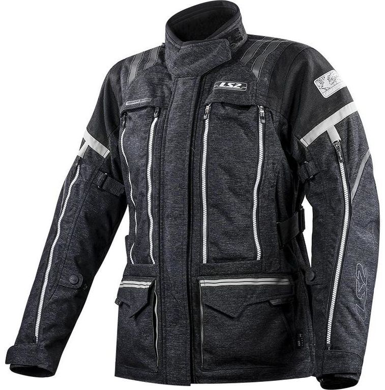 Obrázek produktu LS2 NEVADA LADY JACKET BLACK DARK GREY (64010F0007) 64010F0007