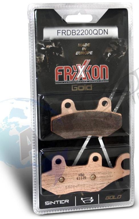 Obrázek produktu FRIXION brzdové destičky ATV 2200 (FRDB2200QDN) FRDB2200QDN