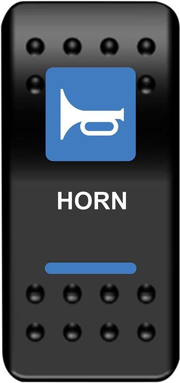 Obrázek produktu PŘEPÍNAČ ROCKER HORN-BLU HRN-PWR