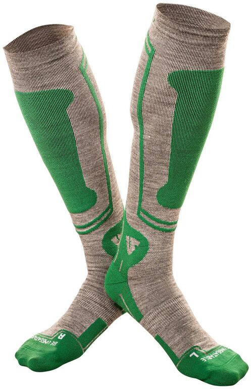 Obrázek produktu ponožky ALPINA 2022, UNDERSHIELD (šedá/zelená) UNDER SHIELD USW A 02 -GREEN