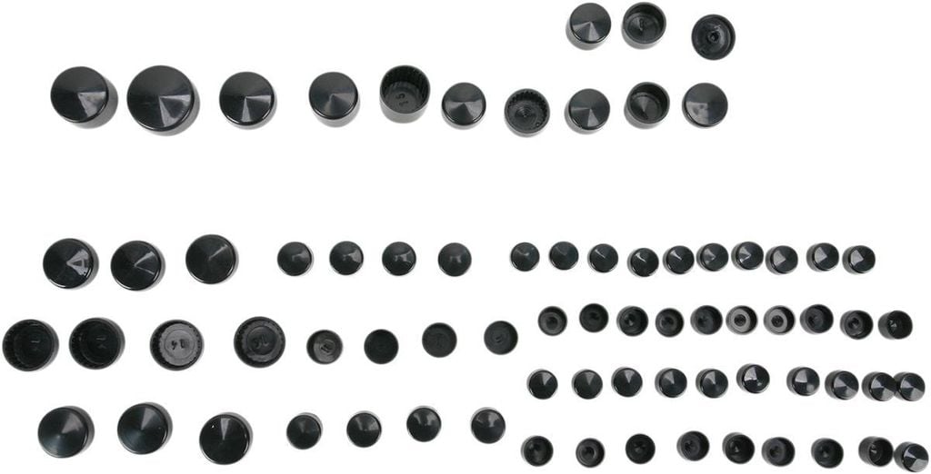 Obrázek produktu KRYTY ŠROUBŮ 86-03XL BLK 352018