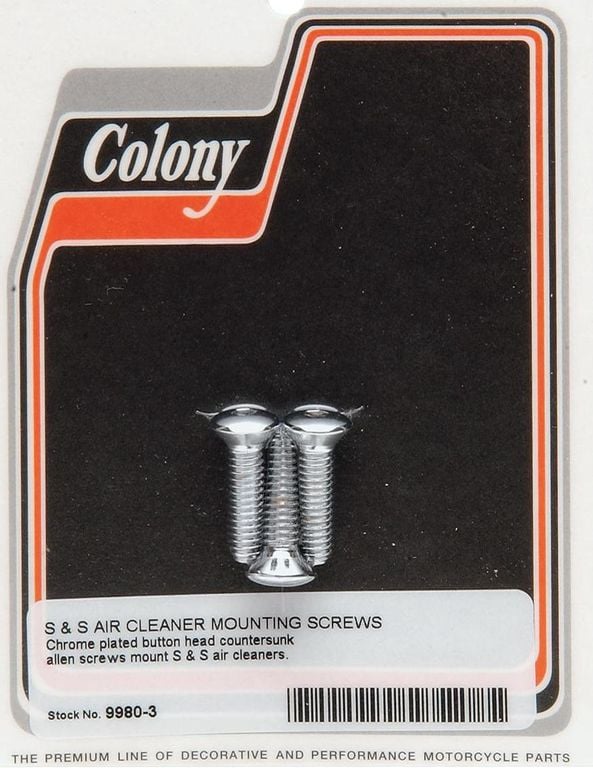 Obrázek produktu COLONY BOLTS S&S VZDUCH CLN CVR (9980-3) 9980-3