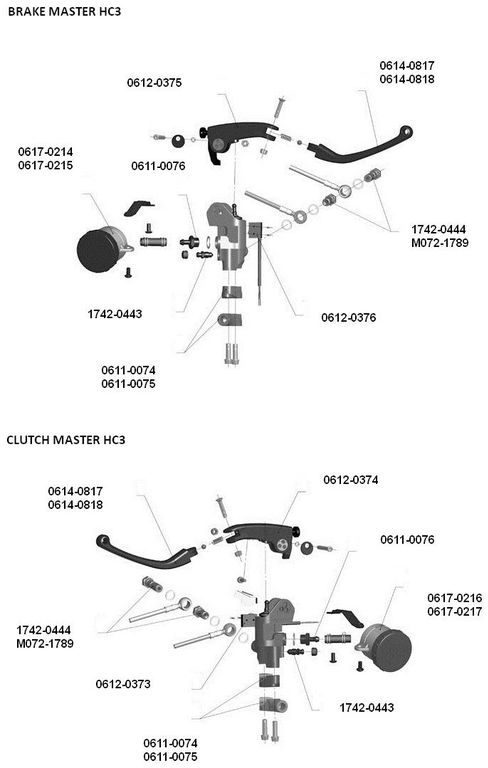 Obrázek produktu DRŽÁK PÁKY HC3 PRAVÝ 2700496