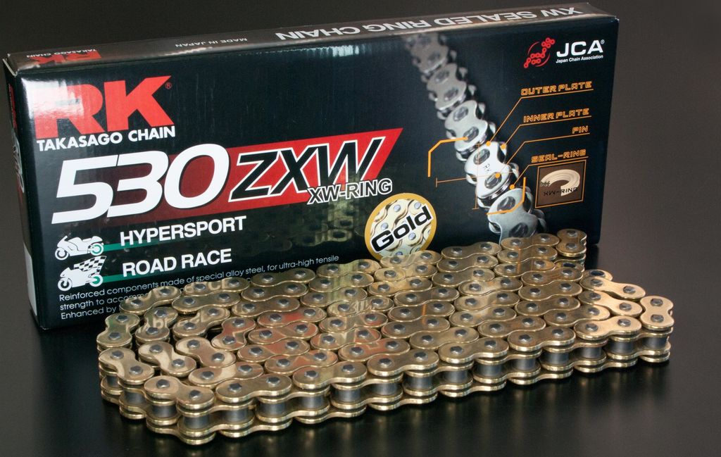 Obrázek produktu ŘETĚZ RK530ZXW G+G 118R GB530ZXW-118-CLF