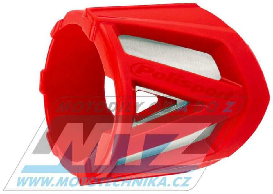 Obrázek produktu Kryt koncovky výfuku Polisport Silencer Protector 340-400mm - červený PS8484000003