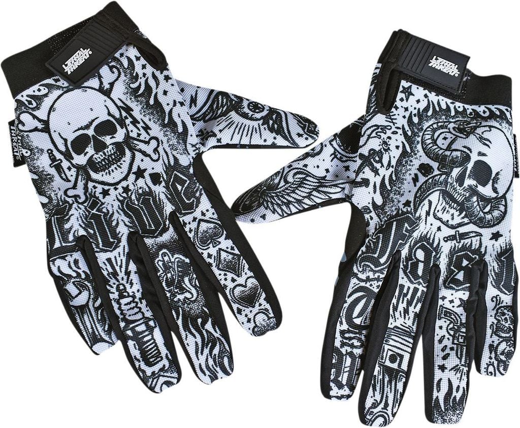 Obrázek produktu LETHAL THREAT RUKAVICE TATTOO BLK/WHT (GL15017S) GL15017S