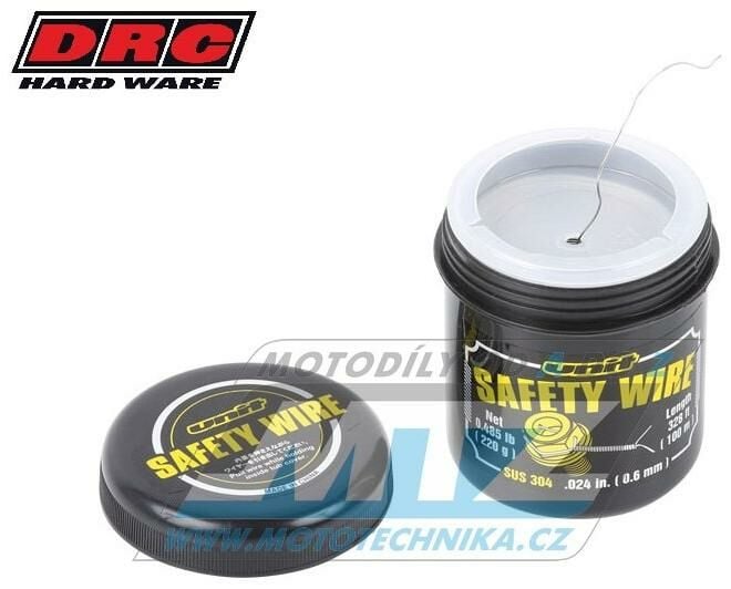 Obrázek produktu Drát zajišťovací na rukojeti DRC UNIT Safety Wire - nerezový (100m) DFUNN1100