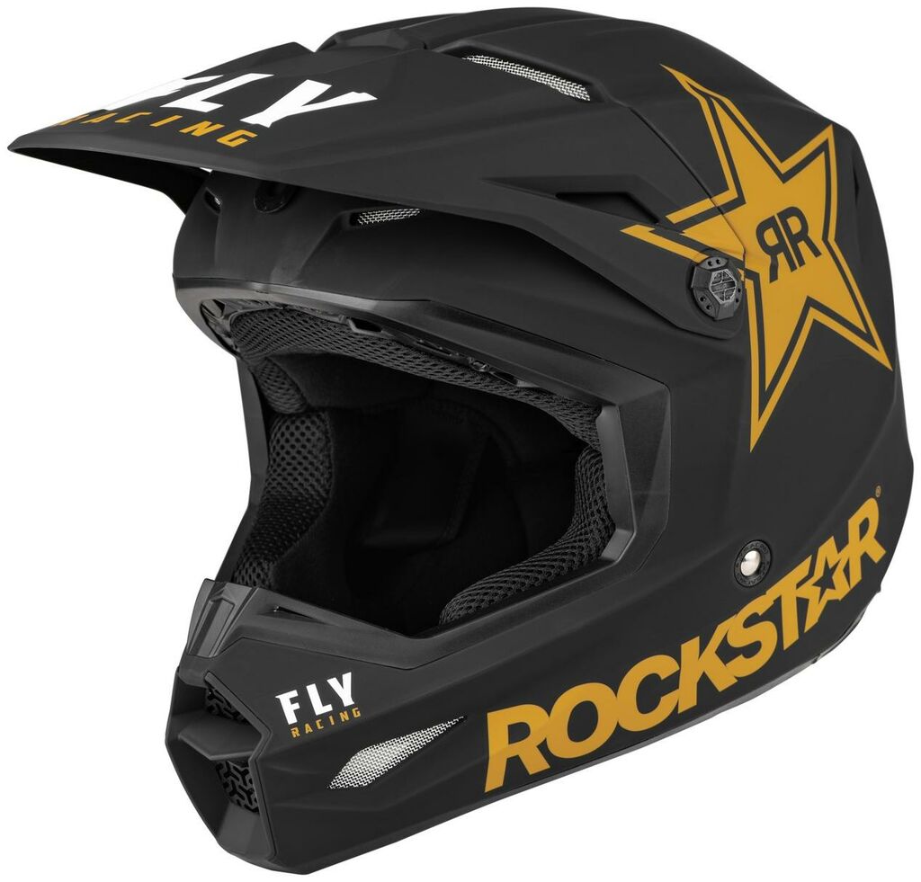Obrázek produktu přilba KINETIC ROCKSTAR, FLY RACING - USA (černá/zlatá) 73-3311