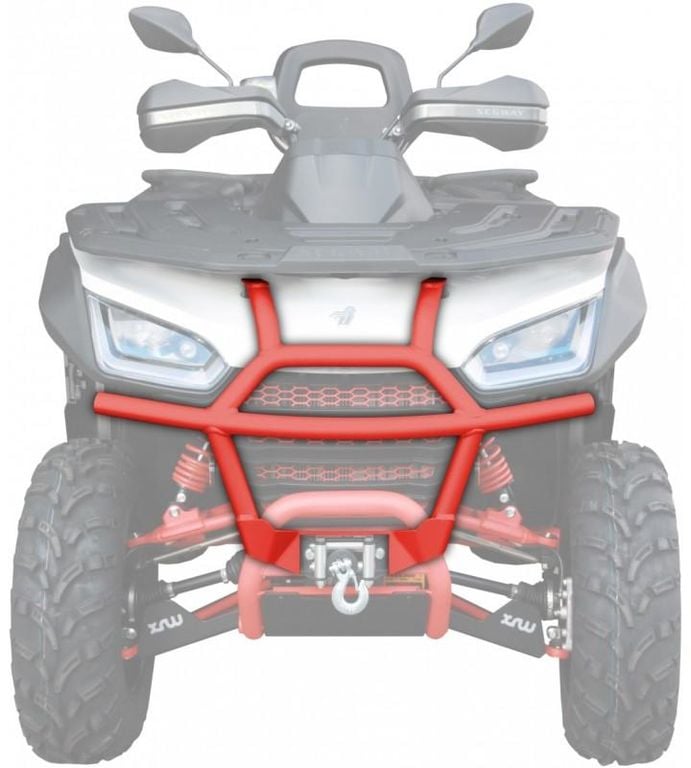 Obrázek produktu XRW FRONT BUMPER ALU SX1 RED 2560 - SEGWAY SNARLER AT6 S / L 120500501RD