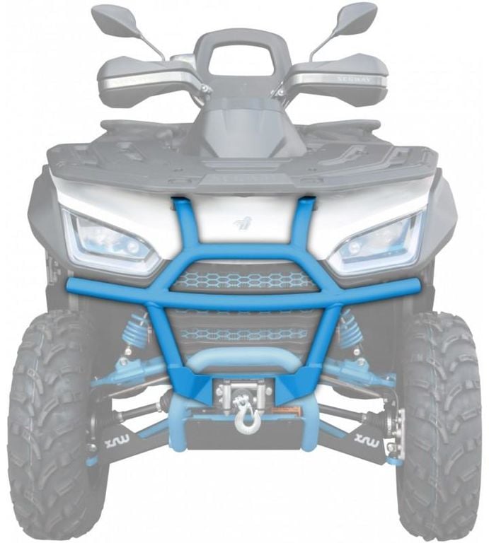 Obrázek produktu XRW FRONT BUMPER ALU SX1 BLUE RAL 5012 - SEGWAY SNARLER AT6 S / L 120500501BL